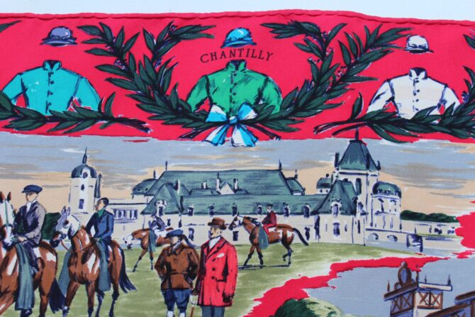 Pochette champ de courses à Chantilly par Maurice Taquoy – Image 7