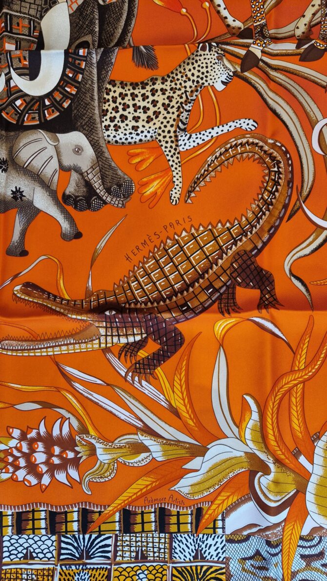 Carré Hermès La marche du Zambèze 2016 – Image 8
