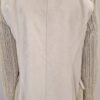 veste hermès en peau et tricot vintage