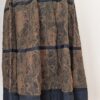 Ravissante jupe Dries Van Noten en coton noir et nylon