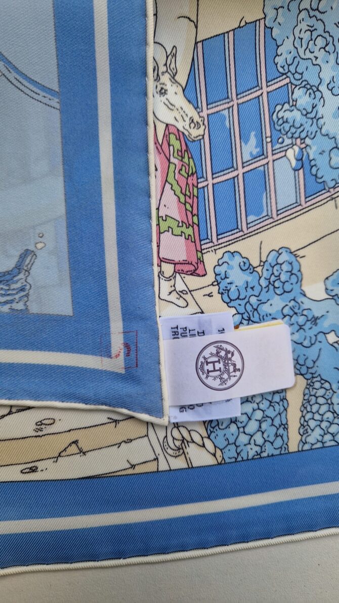 Carré Hermès Etat neuf EX LIBRIS ATLANTIS 70 par Ugo Gattoni – Image 6