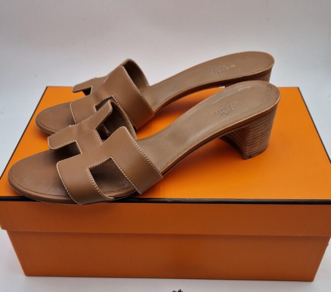Sandales Hermès modèle Oasis pointure 39,5 – Image 3