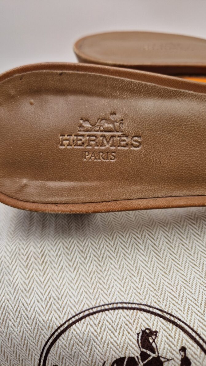 Sandales Hermès modèle Oasis pointure 39,5 – Image 9