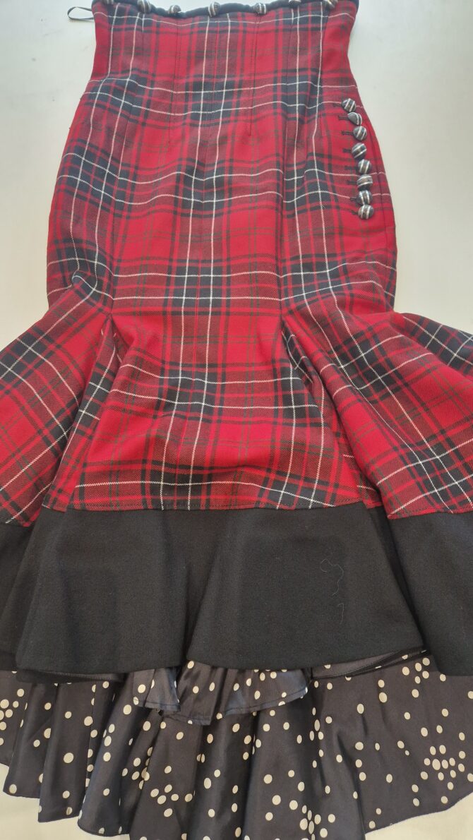 robe bustier kenzo