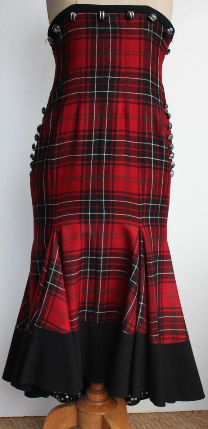 Superbe robe bustier KENZO Défilé Kenzo luxe Taille S