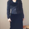 Tailleur Vivienne Westwood Red Label en laine et velours de coton