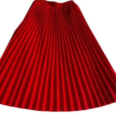 Jupe longue Balenciaga plissé permanent taille 38