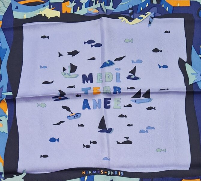 Pochette Hermès Méditerranée par JLP Duvilier 2003 – Image 3
