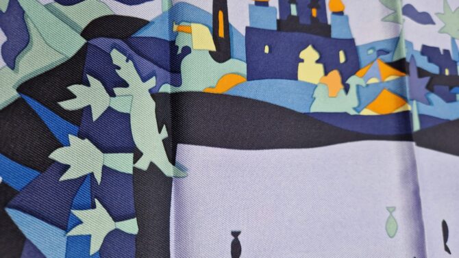 Pochette Hermès Méditerranée par JLP Duvilier 2003 – Image 4