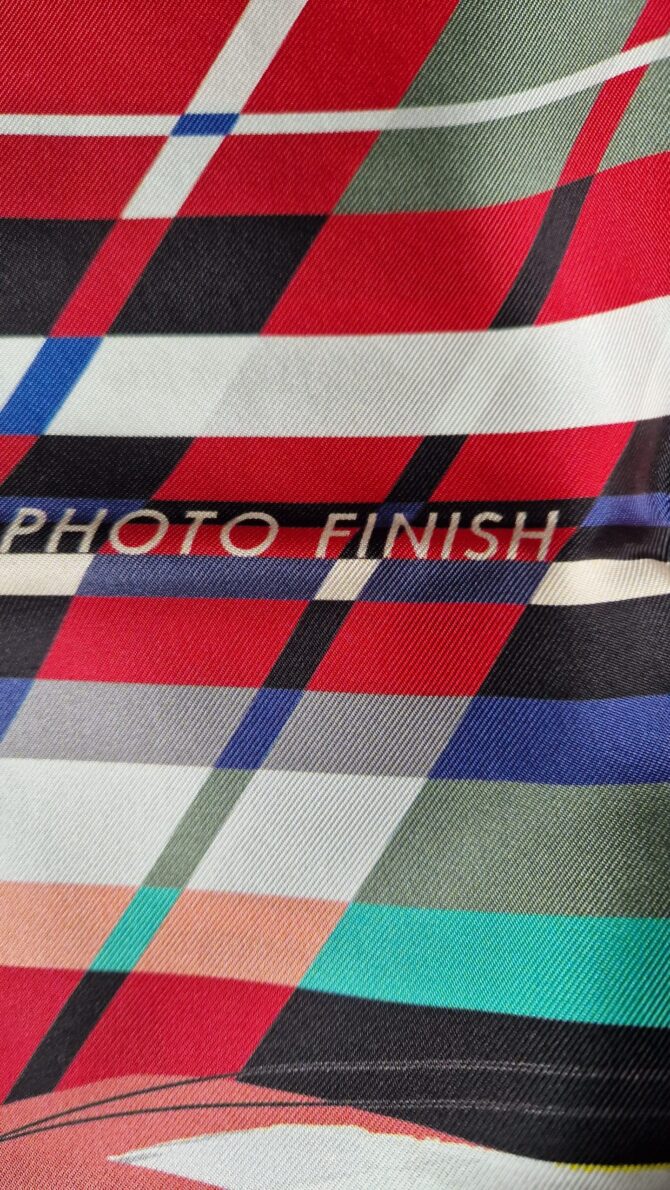 Carré Hermès Photo Finish par Dimitri Rybaltchenko 2013 livré dans sa boîte – Image 8