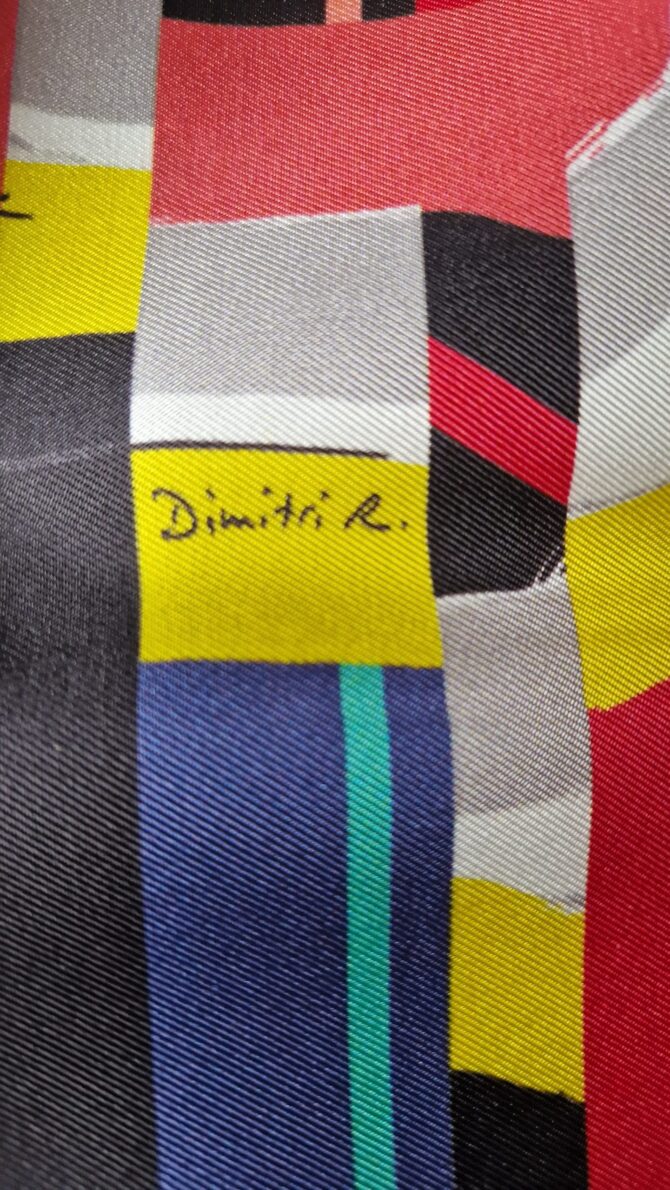 Carré Hermès Photo Finish par Dimitri Rybaltchenko 2013 livré dans sa boîte – Image 9