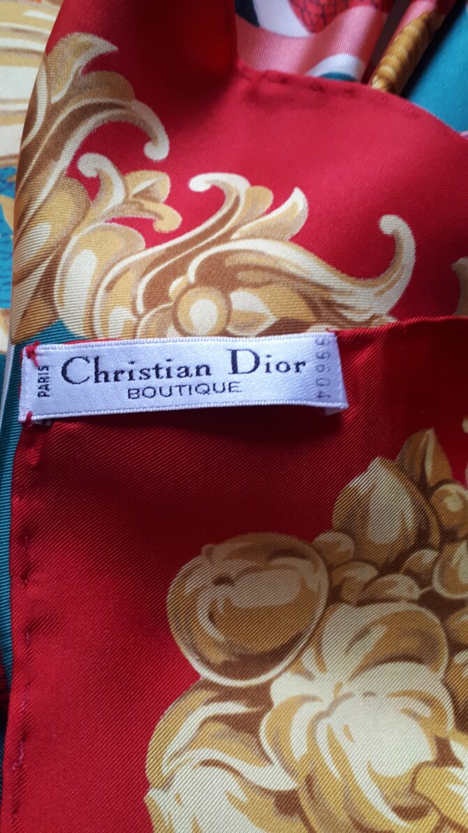 Foulard Dior vintage – Image 6