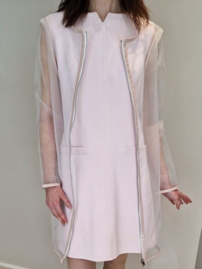 Ensemble Courrèges robe et son manteau