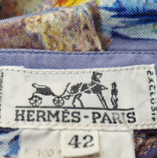 Chemisier Hermès Les minéraux – Image 2
