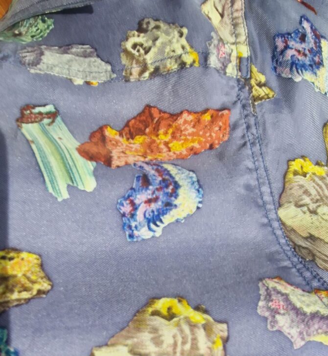Chemisier Hermès Les minéraux – Image 4