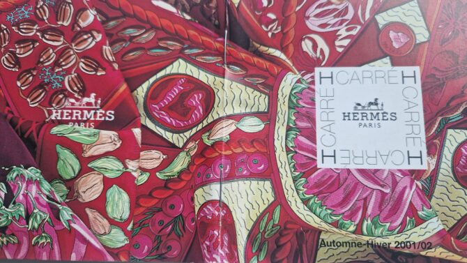 Carré Hermès Aux pays des épices par Annie Faivre 2001 – Image 8