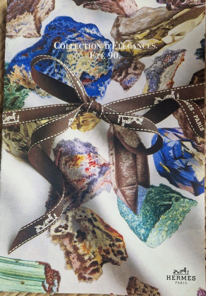 publicité hermès les minéraux année 90