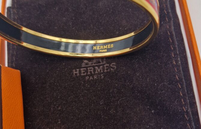 Bracelet HERMES émaillé, livré dans sa boite. Etat parfait – Image 3