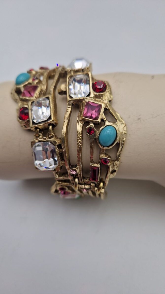 Bracelet manchette Christian Lacroix – Image 9