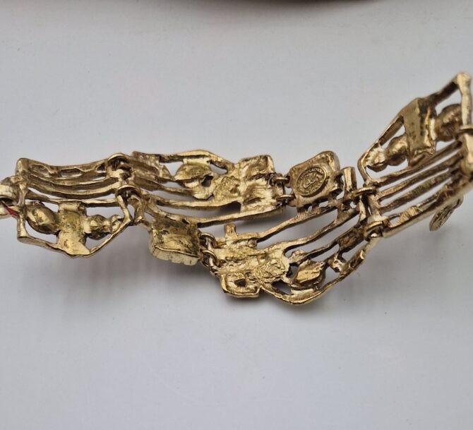 Bracelet manchette Christian Lacroix – Image 6