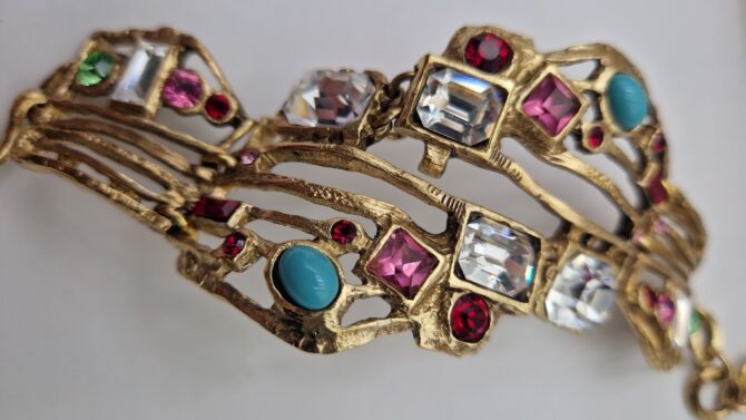Bracelet manchette Christian Lacroix – Image 5