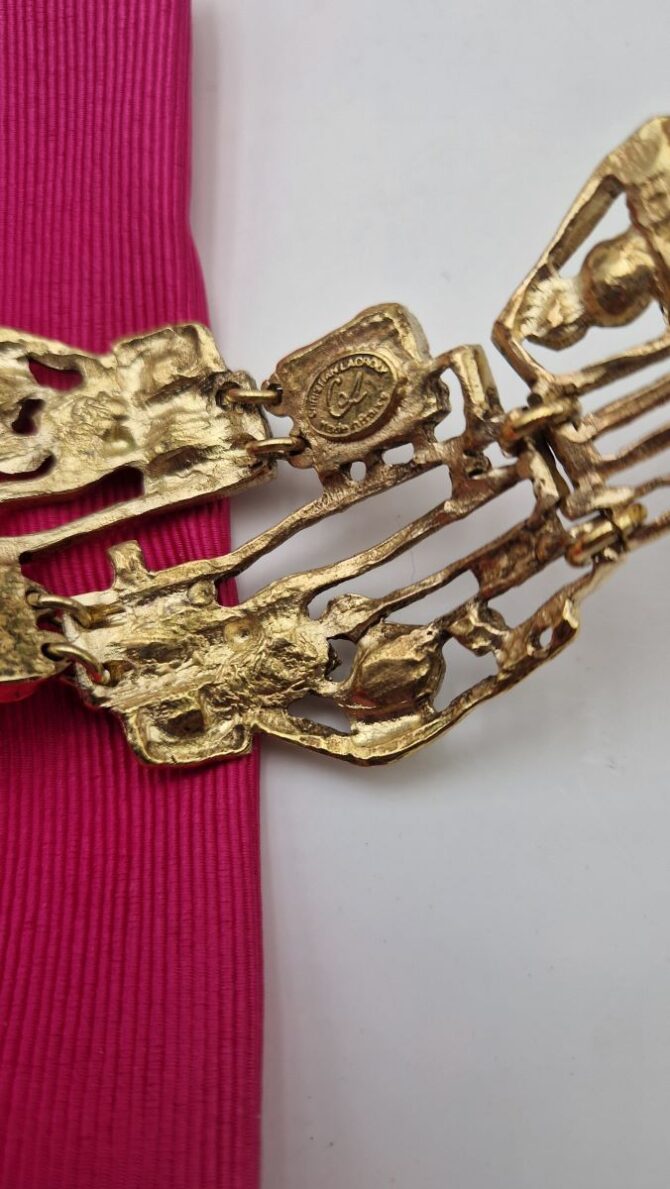 Bracelet manchette Christian Lacroix – Image 7