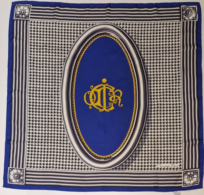 foulard dior vintage
