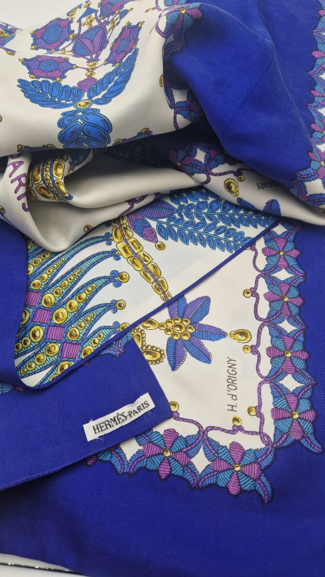 écharpe hermès arabesques