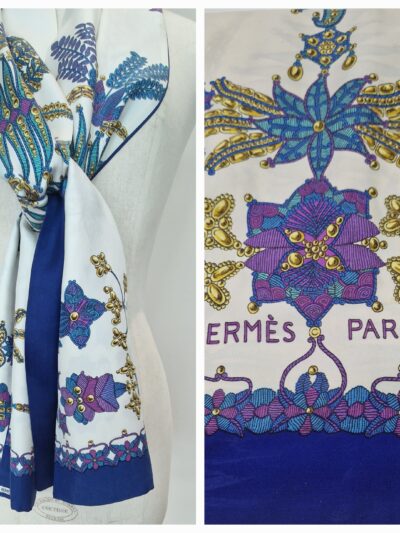 écharpe arabesques hermès