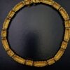 collier vintage carven plaqu" or et strass