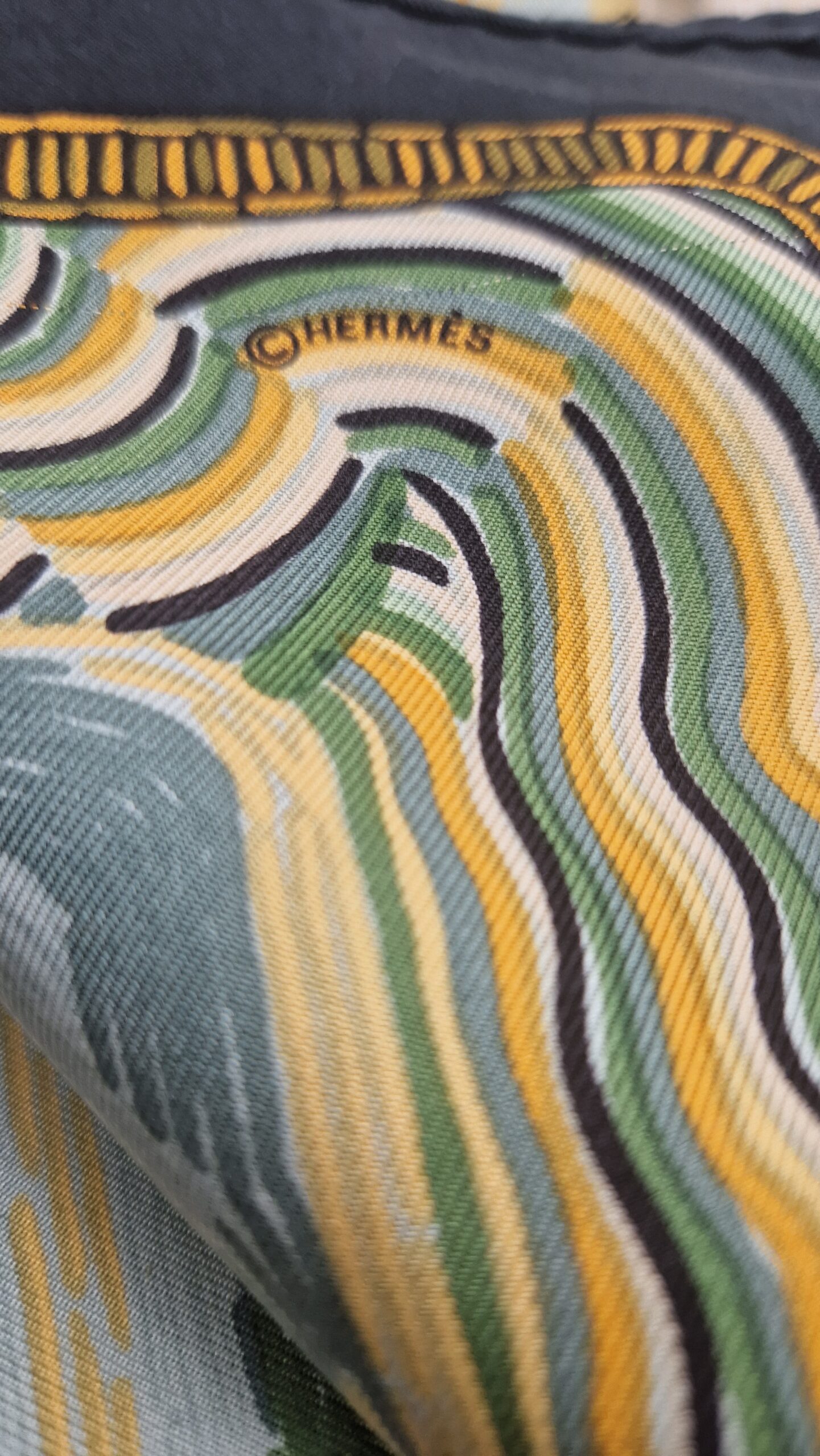 Carré Hermès Marine naïve par Philippe Dumas – Image 7