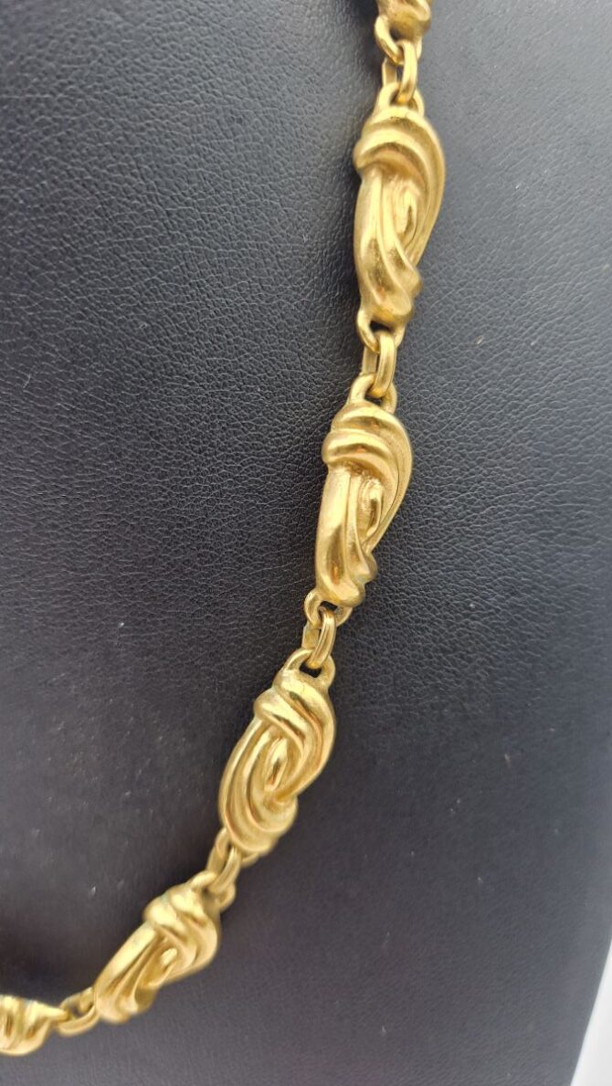 Collier Carven vintage plaqué or – Image 4