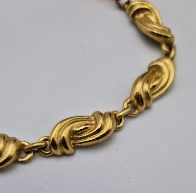 Collier Carven vintage plaqué or – Image 6