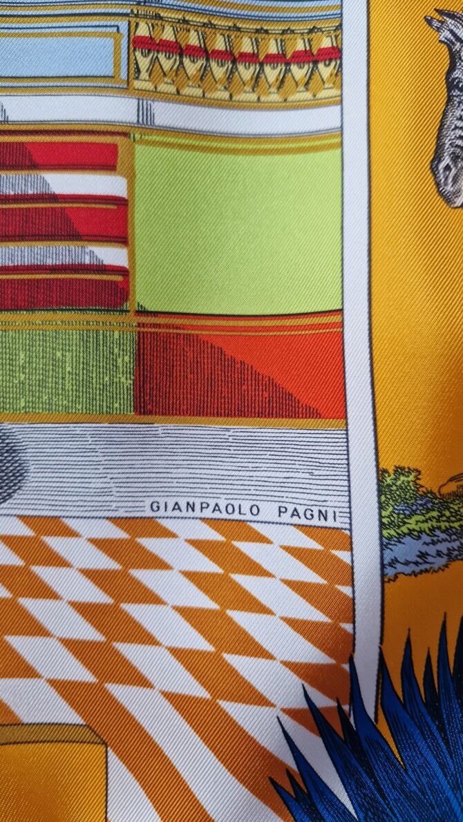 Carré Hermès Grand théâtre nouveau  par Gianpaolo Pagni – Image 5
