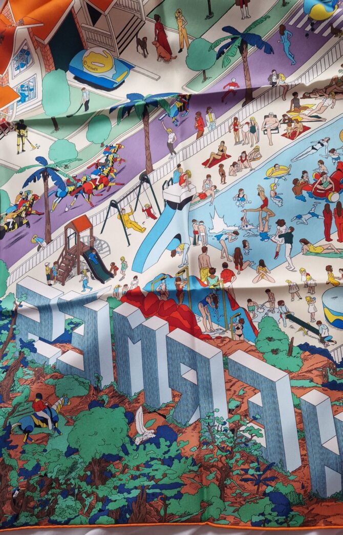 Carré Hermès On the beach par Ugo Bienvenu – Image 10