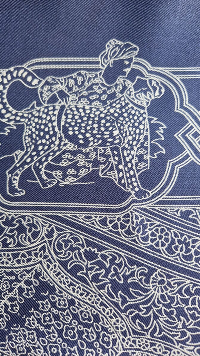 Carré Hermès Trésors des maharadjahs par Catherine Baschet 1996 – Image 7