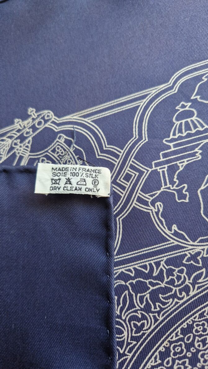 Carré Hermès Trésors des maharadjahs par Catherine Baschet 1996 – Image 8