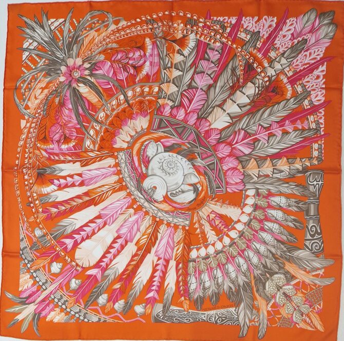 carré Hermès danse pacifique par Toutsy