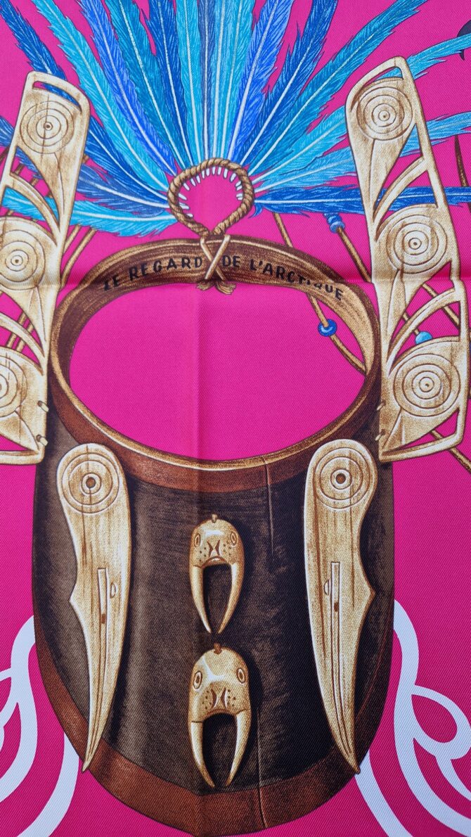 Carré Hermès Le regard de l'arctique dessiné par Antoine Tzapoff 2019 – Image 6