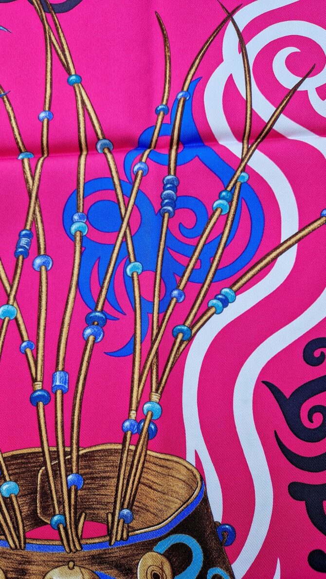 Carré Hermès Le regard de l'arctique dessiné par Antoine Tzapoff 2019 – Image 5