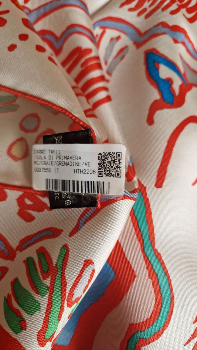 Carré Hermès Isola di primavera par Mathieu Cossé 2021 – Image 8