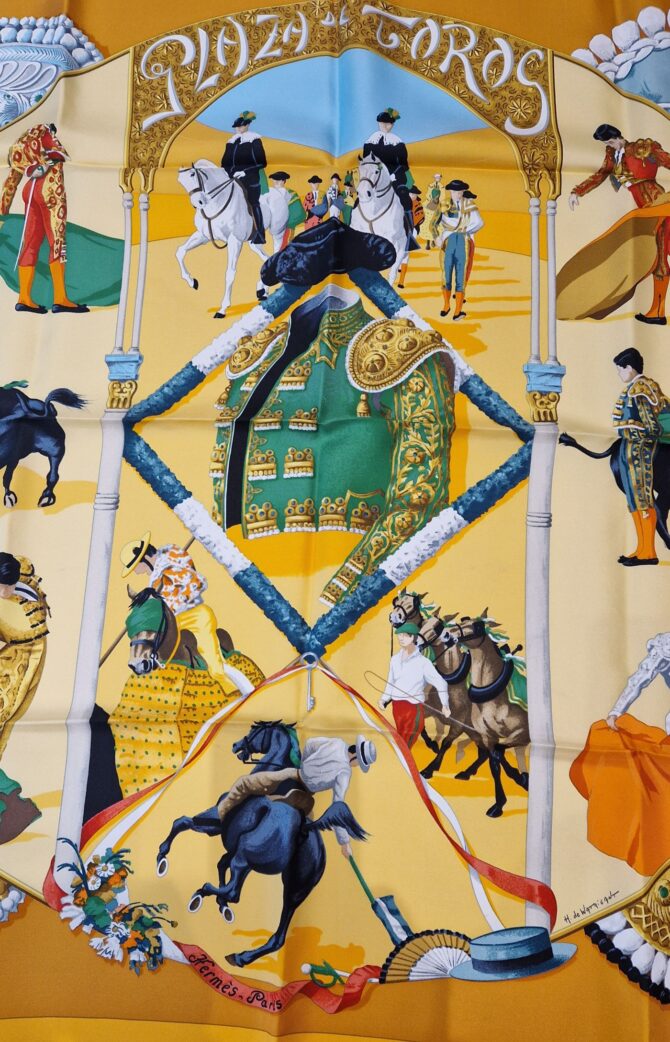 Carré Hermès  Plaza des toros par Hubert de Watrigant 1993 – Image 2