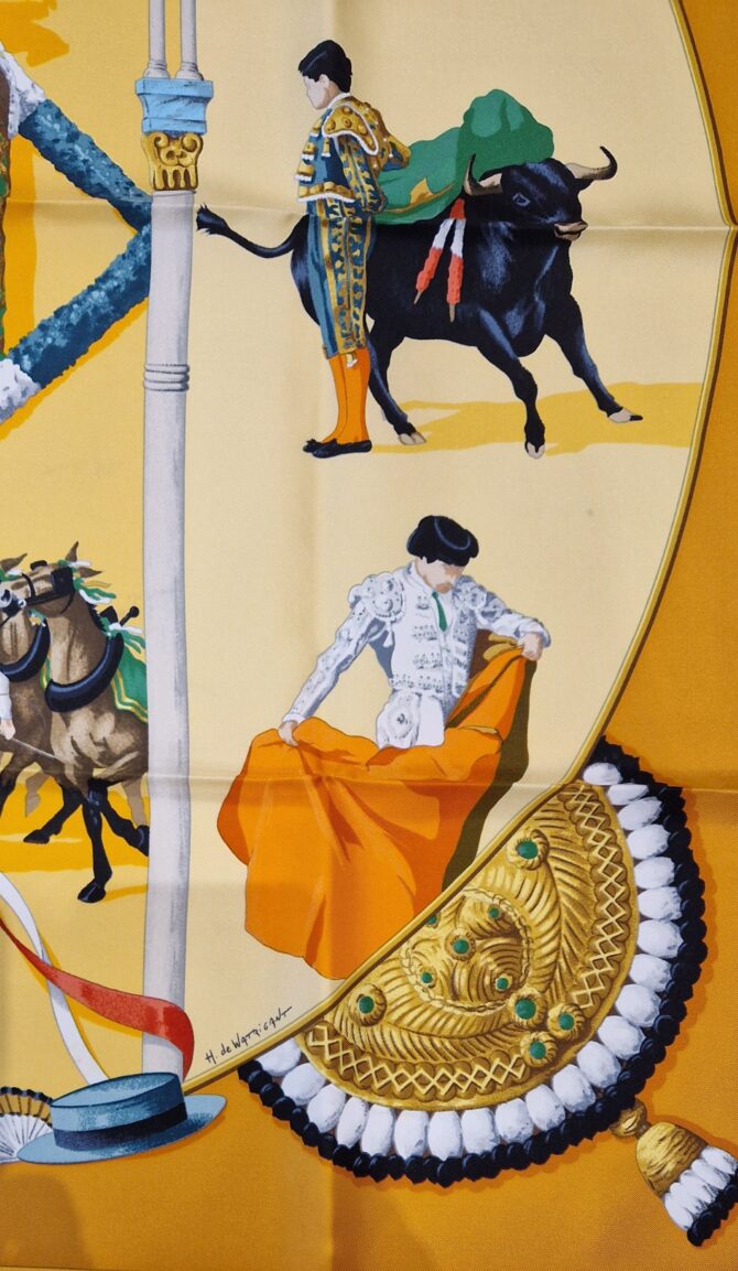 Carré Hermès  Plaza des toros par Hubert de Watrigant 1993 – Image 3