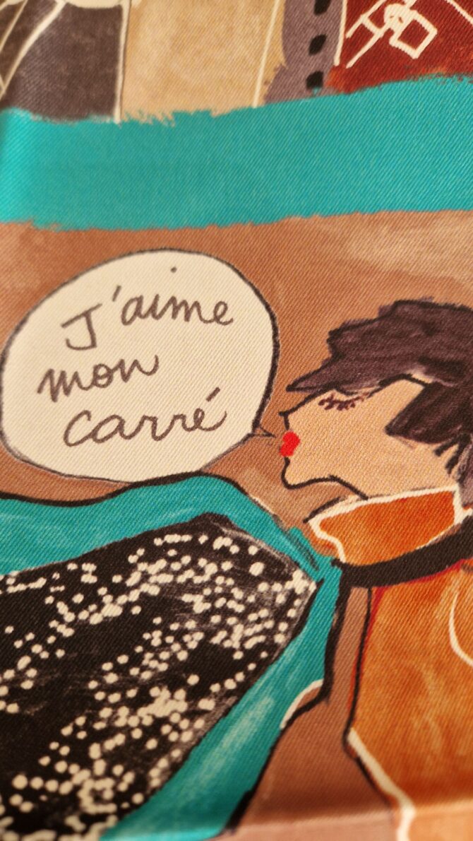 Carré Hermès J'aime mon carré par Keng Saw en 2011 – Image 5