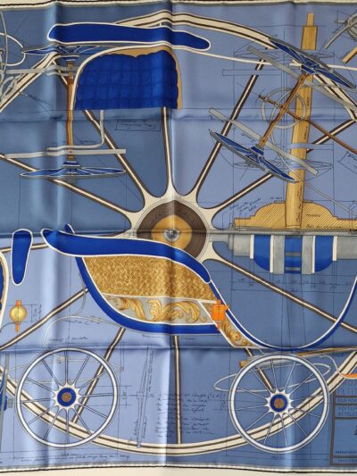 Carré Hermès petit duc par christian renonciat