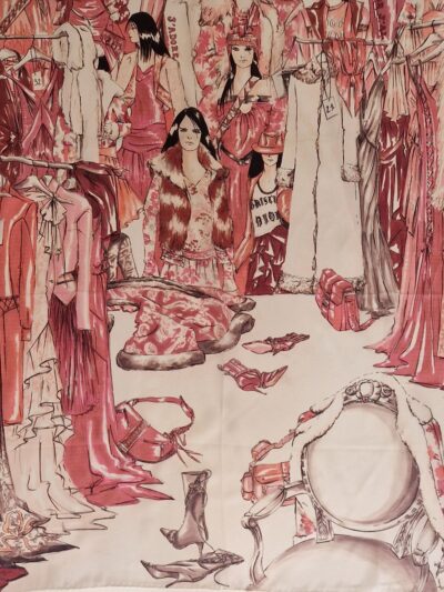 foulard Dior époque john Galliano