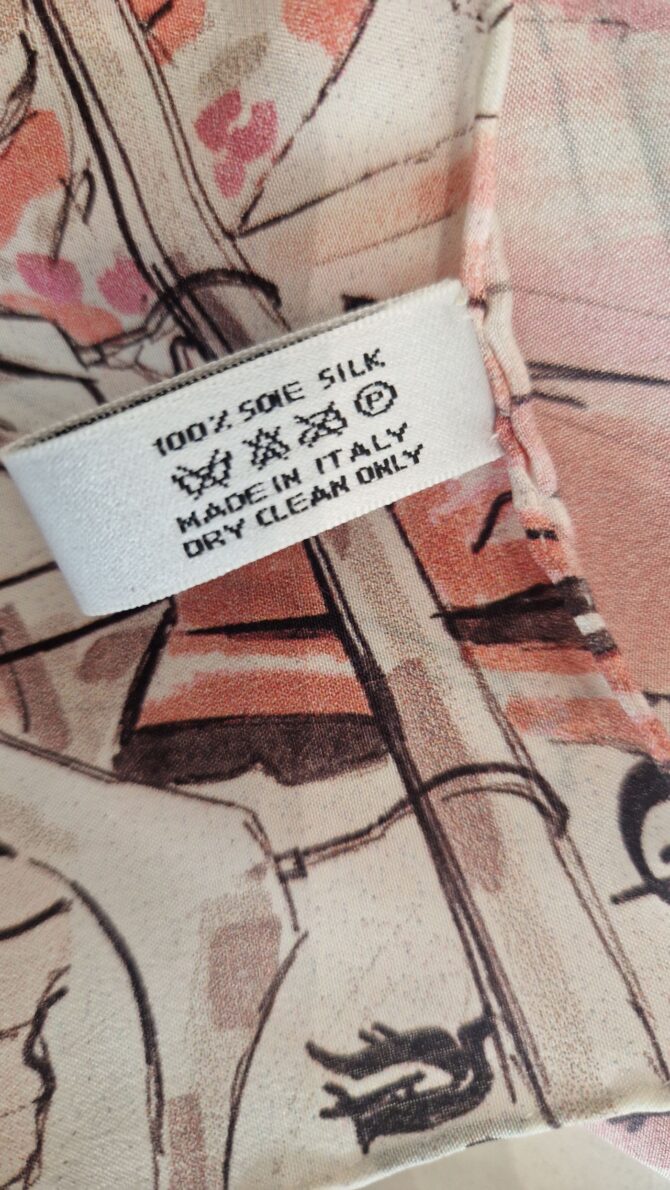 Foulard Dior en soie  époque John Galliano – Image 8