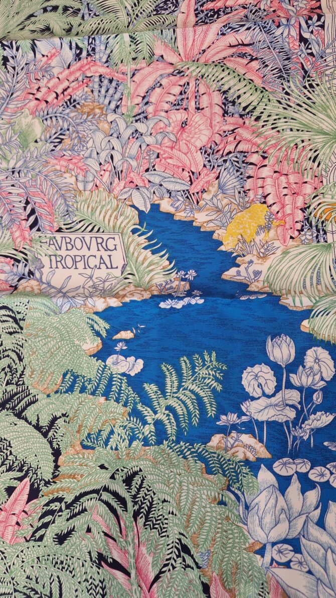 Carré Hermès Faubourg tropical Etat neuf dans sa boîte – Image 4