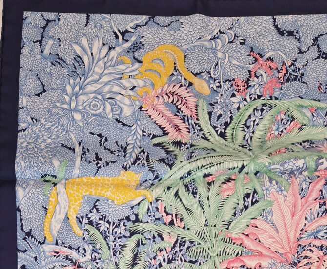 Carré Hermès Faubourg tropical Etat neuf dans sa boîte – Image 5