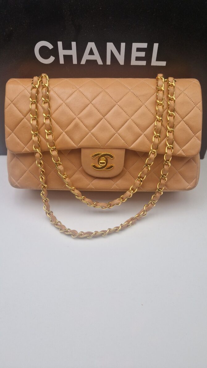 Sac Chanel Timeless en cuir matelassé